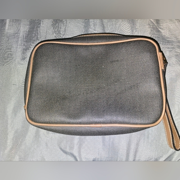 Classic Dunhill Brown and Black Unisex Clutch Bag - Picture 6 of 10